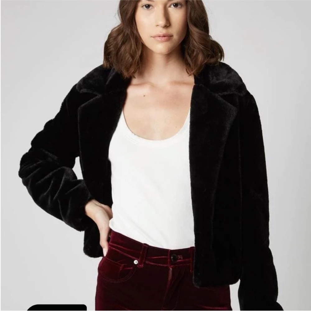 Blank NYC Black Bomber Jacket